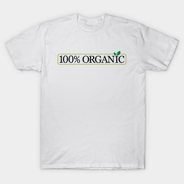 100% Organic T-Shirt by monkeysoup